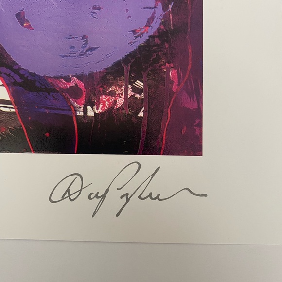 Purple Desire by Dominic Pangborn art with Authentication - Picture 4 of 5